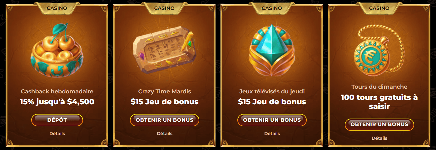 AmunRa bonus